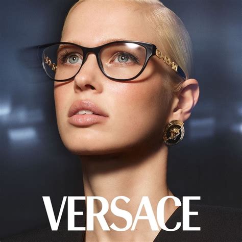 mens versace eyeglasses 2020|clear Versace glasses on face.